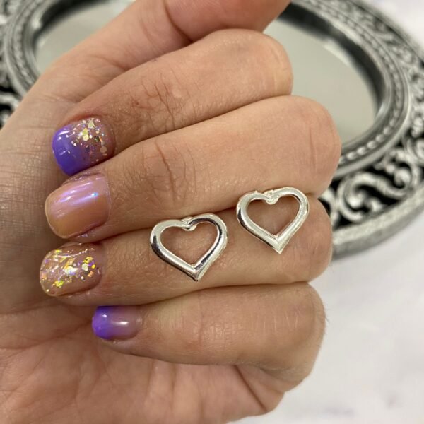 aros corazones A F